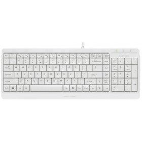 Клавиатура A4Tech Fstyler FK15 белый USB [1431332]