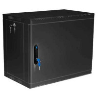 ЦМО Шкаф телекоммуникационный настенный 9U (600 x 650) дверь металл, цвет черный (ШРН-9.650.1-9005) ЦМО Шкаф телекоммуникационный настенный 9U (600 x 650) дверь металл, цвет черный (ШРН-9.650.1-9005)