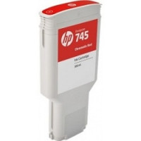 HP F9K06A Картридж №745, Chromatic red {Designjet, (300ml)}