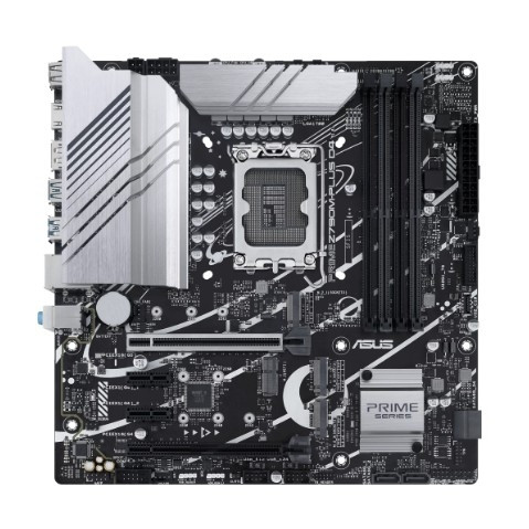 ASUS PRIME Z790M-PLUS D4 RTl {LGA1700, Z790, 4*DDR4, HDMI+DVI+DP, CrossFireX, SATA3 + RAID, Audio, Gb LAN, USB 3.2, USB 2.0, COM*1 header (w/o cable), mATX}