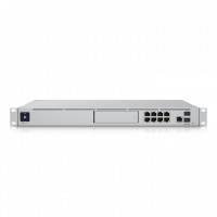 UBIQUITI UDM-SE Маршрутизатор, 1*10G SFP+, 8*GbE RJ45 LAN ports(2) PoE+,(6) PoE, 1*10G SFP+,1*2.5 GbE RJ45 WAN ports, 1*3.5" NVR HDD Слот