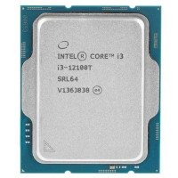 CPU Intel Core i3-12100T CM8071504651106 Alder Lake 4C/8T 2.2-4.1GHz (LGA1700, L3 12MB, 7nm, UHD graphics 730 1.4GHz, TDP 69W) OEM