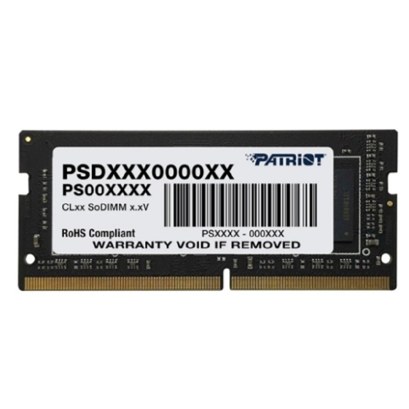 Patriot DDR4 SODIMM 8GB 3200MHz PSD48G32002S