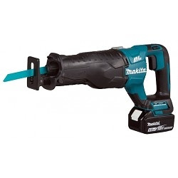 Makita DJR187Z {Пила саб ак б\щ,18В,Li-ion,0-2300\0-3000об\м,х-32мм,рез-255мм,3.4кг,кор,подс,н-р пилок,б\ак,з\у,D-об}