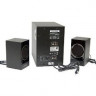 MICROLAB M223(11) черные {2.1, 2 колонки+сабвуфер дерево}