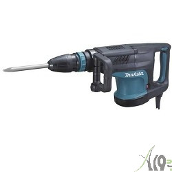 Makita HM1203C Молоток отбойный SDS-max [HM1203C] {1510Вт,25.5Дж,950-1900у\м,9.2кг,чем,м\функц бок рукоятка,плавный пуск }