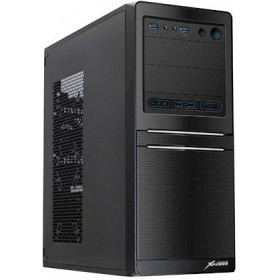 Корпус PowerCool TOR2-500W (Midi Tower,Black, ATX 500W-120mm,24+8pin, без батареи)