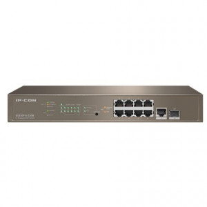 IP-COM G5310P-8-150W Коммутатор управляемый в стойку, PoE, 9*1Gbit RJ45, 1*1Gbit SFP, 1-8PoE, 130W PoE