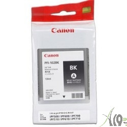 Canon PFI-102MBK 0894B002 Картридж для Canon iPF500/600/700, Матовый Черный, 90 мл.