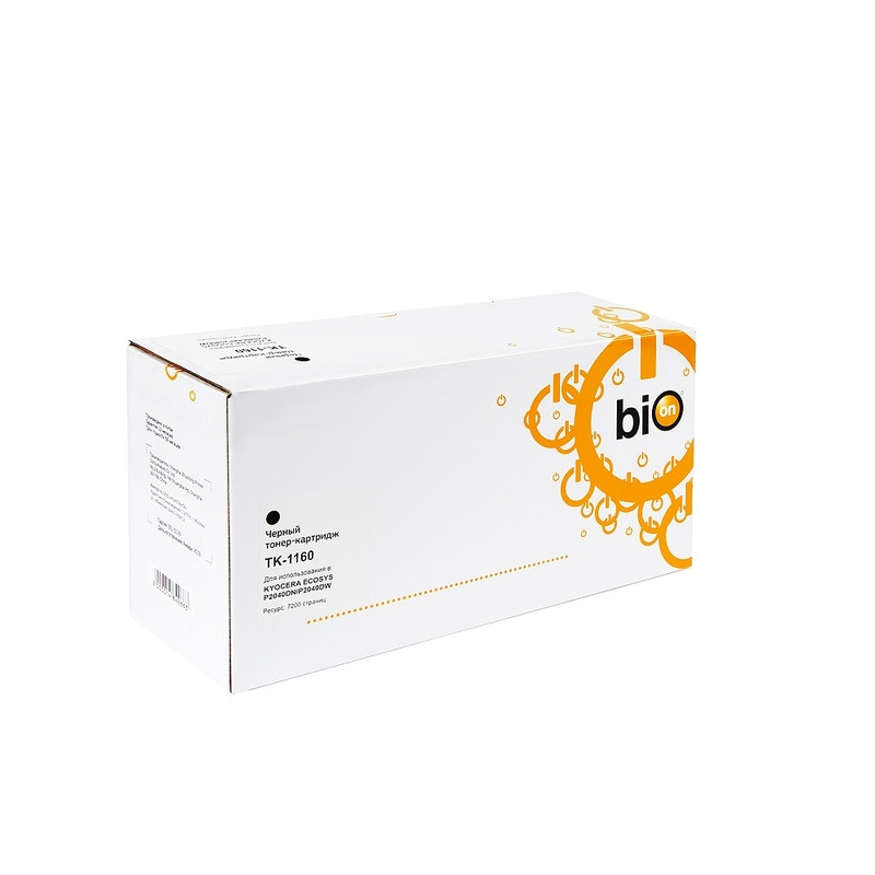 Bion TK-1160 Картридж для Kyocera-Mita {P2040dn/P2040dw (7200 стр.)} с чипом  [Бион]
