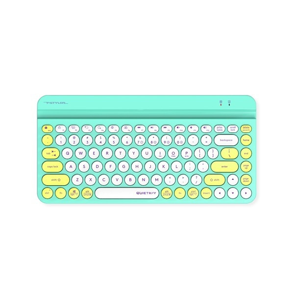 Клавиатура A4Tech Fstyler FBK30 зеленый USB беспроводная BT/Radio slim Multimedia (FBK30 AVOCADO)