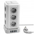 RITMIX RM-2124 White Сетевой фильтр с кнопкой питания {16А, 12 розеток, 4 выхода USB Type А 5 В, 3,1 А, 2 м } {80003362} RITMIX RM-2124 White Сетевой фильтр с кнопкой питания {16А, 12 розеток, 4 выхода USB Type А 5 В, 3,1 А, 2 м } {80003362}