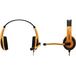 DEFENDER Warhead G-120 черный + оранжевый, кабель 2 м