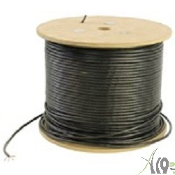 5bites Кабель 5bites US5505-305CE UTP / SOLID / 5E / 24AWG / COPPER / PVC+PE / BLACK / OUTDOOR / DRUM / 305M