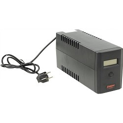 ИБП Exegate Power (EP212515RUS) Smart ULB-600 LCD <600VA, Black, 2 евророзетки, USB>