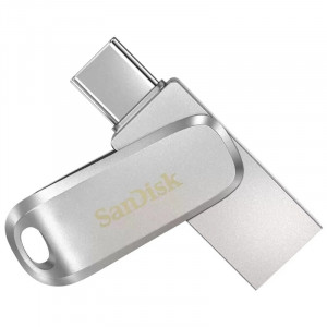 SanDisk USB Drive 128GB  Ultra Dual Drive Luxe, USB 3.1 - USB Type-C [SDDDC4-128G-G46]