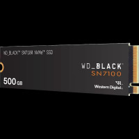 WD SSD Black SN7100, 500GB, M.2(22x80mm), NVMe, PCIe 4.0 x4, TLC, WDS500G4X0E