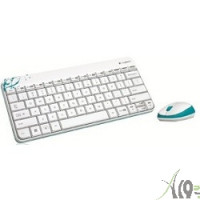 920-008212 Logitech Wireless Combo MK 240 Nano White-red