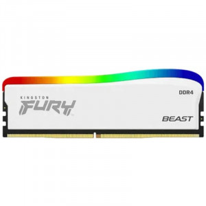 Память DDR4 8GB 3200MHz Kingston KF432C16BWA/8 Fury Beast RGB RTL Gaming PC4-25600 CL16 DIMM 288-pin 1.35В single rank с радиатором Ret