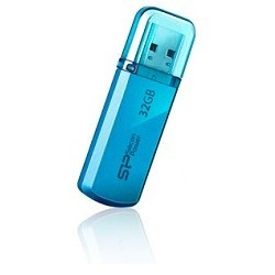 Silicon Power USB Drive 32Gb Helios 101 SP032GBUF2101V1B {USB2.0, Blue}
