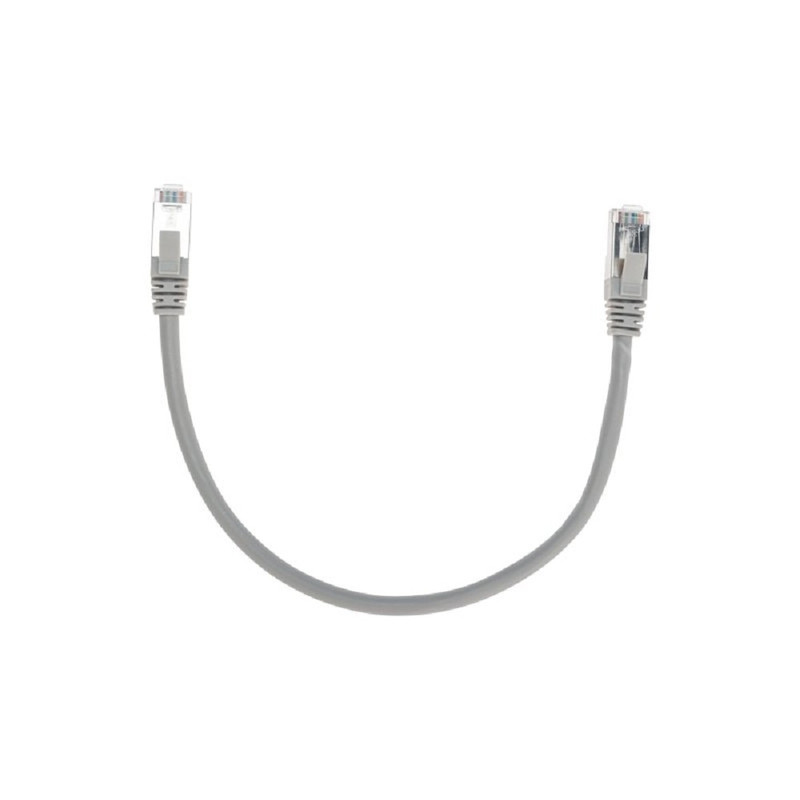Rexant (02-0210-03) Патч-корд F/UTP, CAT 6, RJ45-RJ45, 26AWG, LSZH, серый, 0,3м