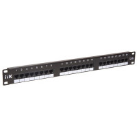 ITK PP24-1UC5EU-D05 1U патч-панель кат.5Е UTP, 24 порта (Dual) ITK PP24-1UC5EU-D05 1U патч-панель кат.5Е UTP, 24 порта (Dual)