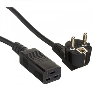 Exegate EX297804RUS Кабель питания Special PC19-3S (Евровилка Schuko->C19, 3*1.5mm2, CCA, черный, 3м)