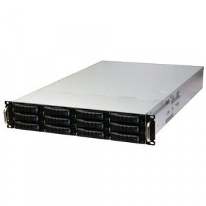 AIC XE1-2ET00-03 2U 12x3.5" HS, 1x12-port 12Gb SAS backplane, 3 x 8038 middle fans, 800W 1+1 redundant PSU 80+ Gold
