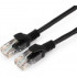 Патч-корд UTP Cablexpert PP12-1.5M/BK кат.5e, 1.5м, литой, многожильный (чёрный) Патч-корд UTP Cablexpert PP12-1.5M/BK кат.5e, 1.5м, литой, многожильный (чёрный)