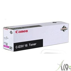 C-EXV16M 1067B002 Тонер-картридж Canon C-EXV16M для CLC4040, CLC5151. Пурпурный. 36000 страниц.