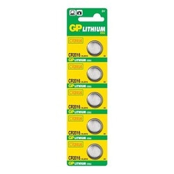 GP CR2016-8C5 / CR2016-7CR5 (5 шт. в уп-ке)