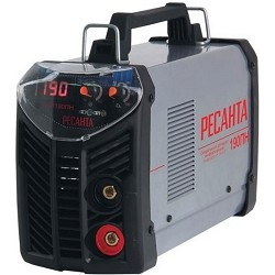 Ресанта САИ 190 65/19 Сварочный аппарат инверторный ПН [65/19] {140В-240В, макс.6,6кВт, 10А-220А, ПВ 70%, напр. холостого хода 80В, напр. 28В, макс. диаметр электрода 5мм, 6,5 кг} [4606059017158]