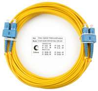 Cabeus FOP(d)-9-SC-SC-10m Шнур оптический duplex SC-SC 9/125 sm 10м LSZH Cabeus FOP(d)-9-SC-SC-10m Шнур оптический duplex SC-SC 9/125 sm 10м LSZH