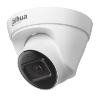 DAHUA DH-IPC-HDW1230T1P-A-0280B-S6 Уличная турельная IP-видеокамера 2Мп, 1/2.8” CMOS, объектив 2.8мм, обнаружение людей, ИК 30м, IP67, металл/пластик